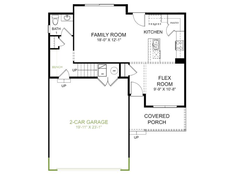 Main Level Floor Plan
